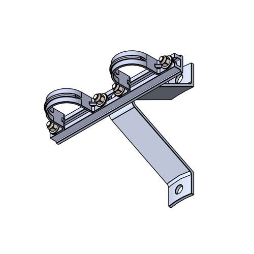 6 inch 2 conduit V style standoff - Nehrwess