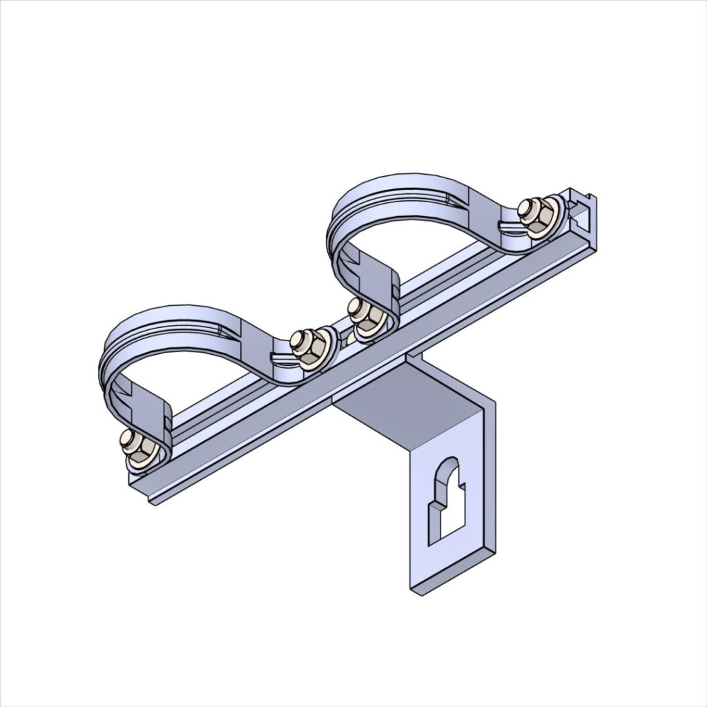 2 conduit keyhole mount - Nehrwess