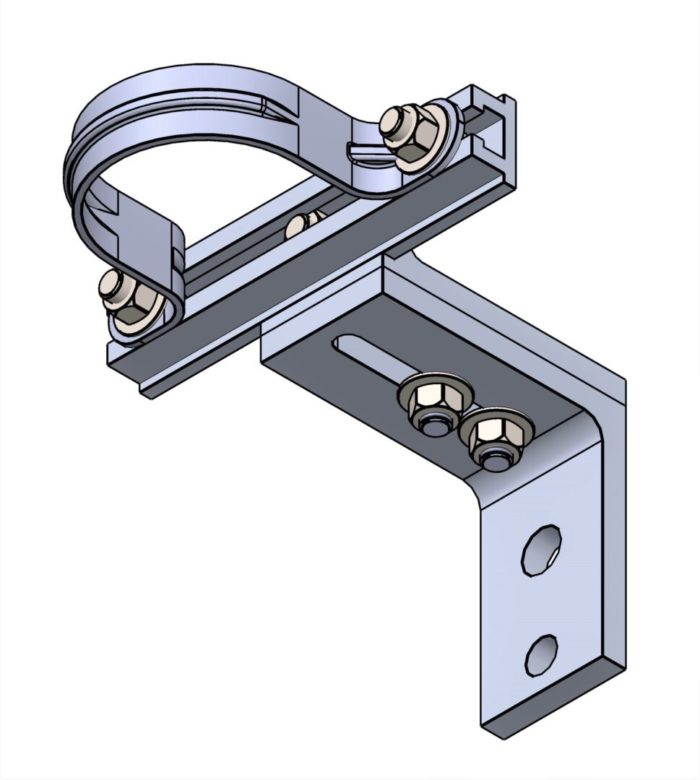 4-6 inch 1 conduit adjustable brackets - Nehrwess